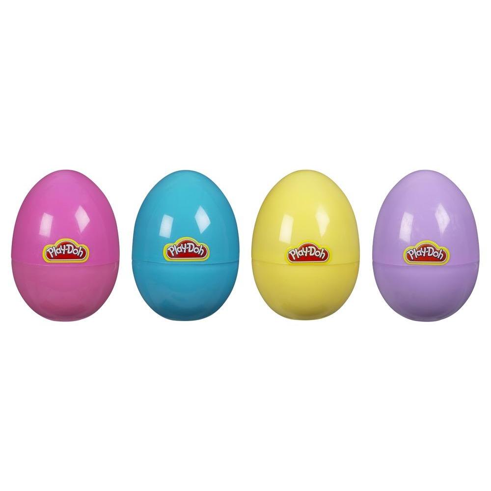 4 Play Doh Easter Egg Hunt Eggs 10 Per Pack Filled With Play Doh Fun Details about   