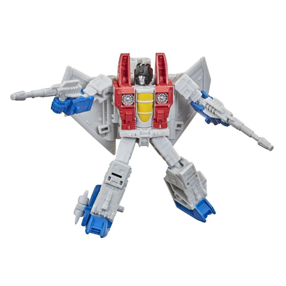 Transformers Toys Generations War for Cybertron: Kingdom Core Class WFC-K12 Starscream Action Figure - 8 and Up, 3.5-inch