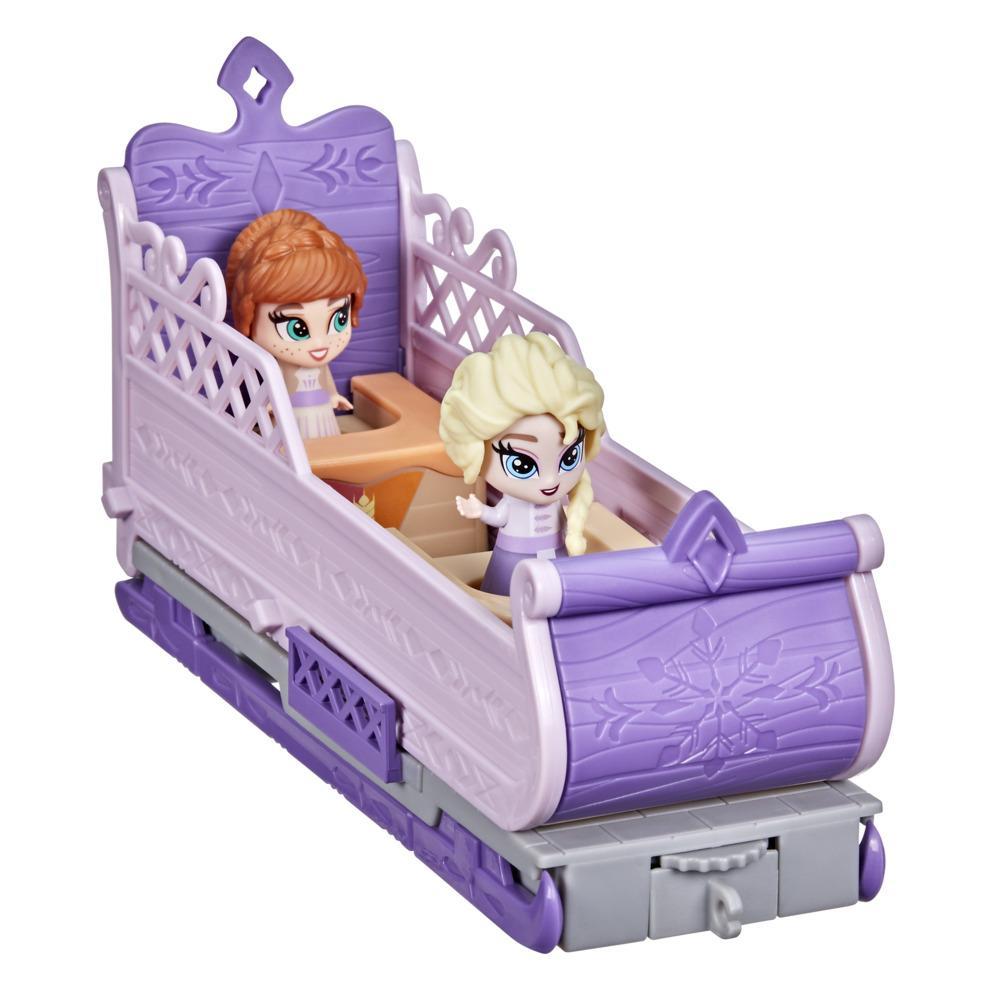 Disney's Frozen 2 Twirlabouts Picnic Playset Sled-to-Castle with Elsa and Anna Dolls