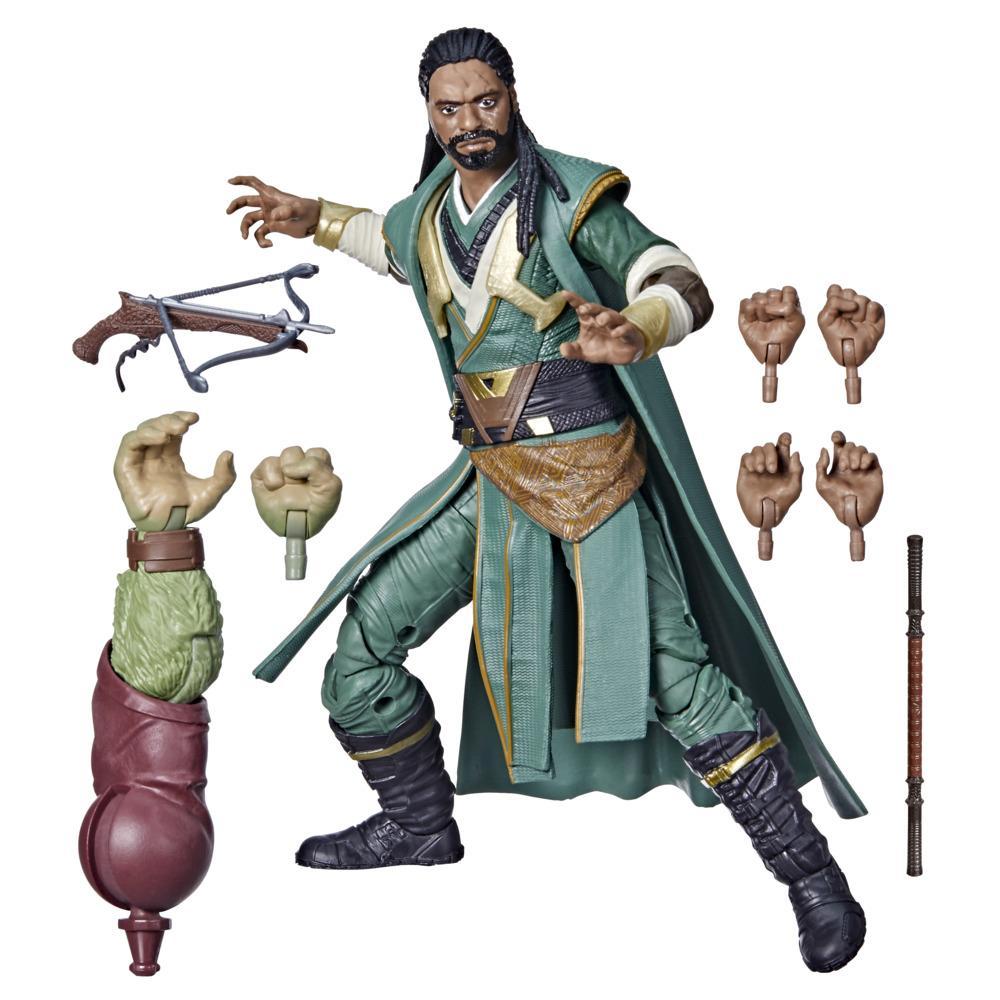 Marvel Legends Series Doctor Strange in the Multiverse of Madness 6-inch Collectible Master Mordo Action Figure Toy, 6 Accessories and 1 Build-A-Figure Part