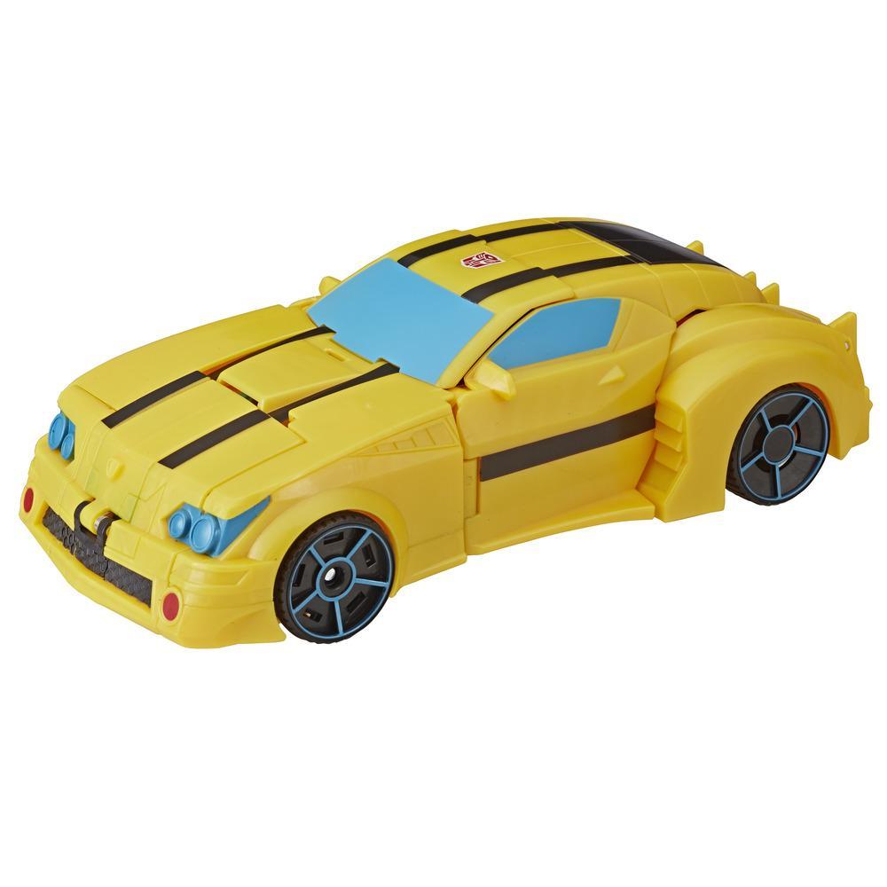 Transformers Cyberverse Action Attackers: Ultimate Class Bumblebee Action Figure Toy