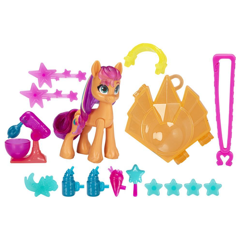 My Little Pony: Make Your Mark Toy Cutie Mark Magic Sunny Starscout - 3-Inch Hoof to Heart Pony for Kids Ages 5 and Up