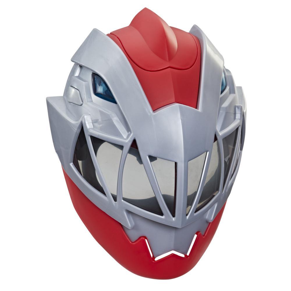 Power Rangers Dino Fury Red Ranger Electronic Mask Roleplay Toy for Costume and Dress Up