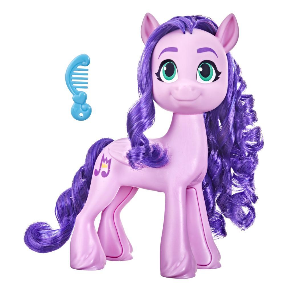 My Little Pony: A New Generation Mega Movie Friends Princess Petals -- 8-Inch Pink Pony Toy with Comb