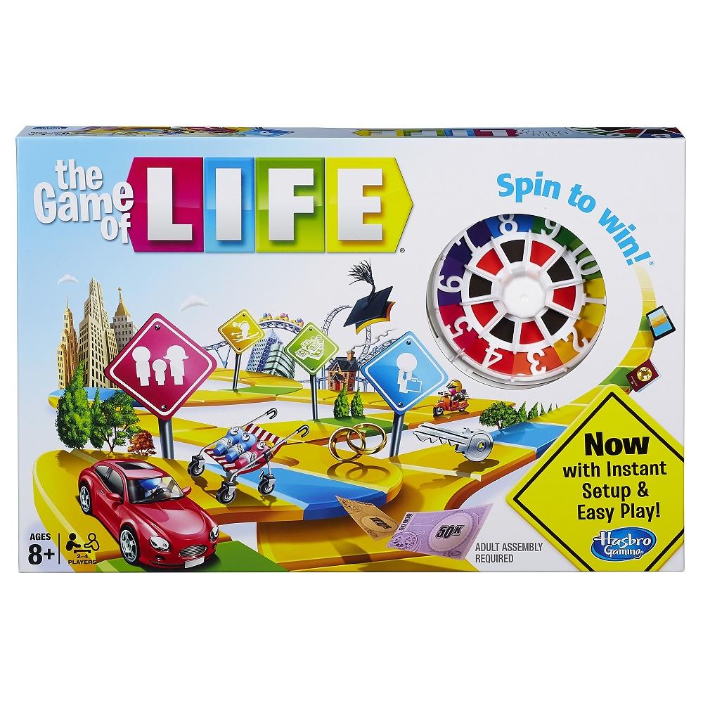 Instructions Manual & Rules For The Game Of Life Board Game Hasbro