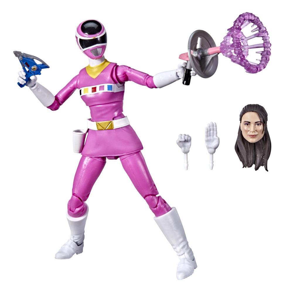 Power Rangers Lightning Collection In Space Pink Ranger 6-Inch Premium Collectible Action Figure Toy with Accessories