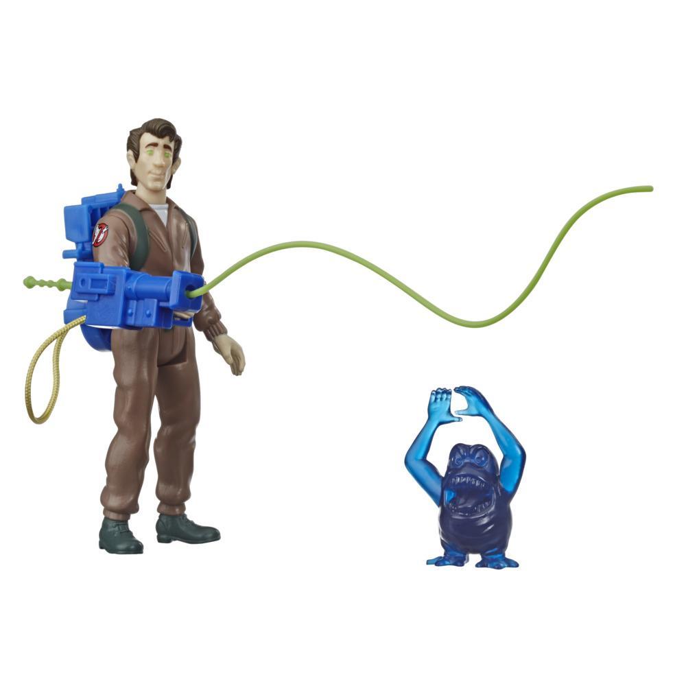 Ghostbusters Kenner Classics Peter Venkman and Grabber Ghost Retro Action Figures with Proton Pack and Accessories