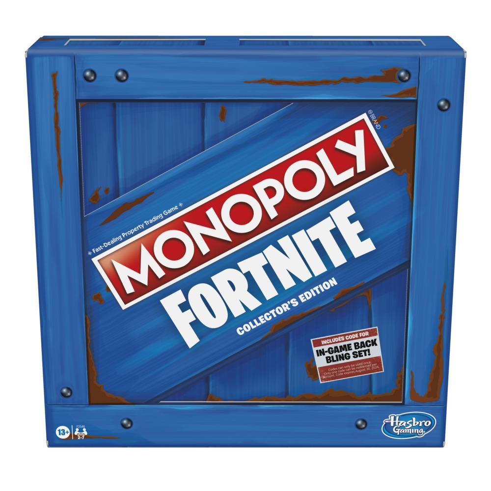 Monopoly: Fortnite Collector's Edition Board Game Inspired by Fortnite Video Game, Board Game for Teens and Adults