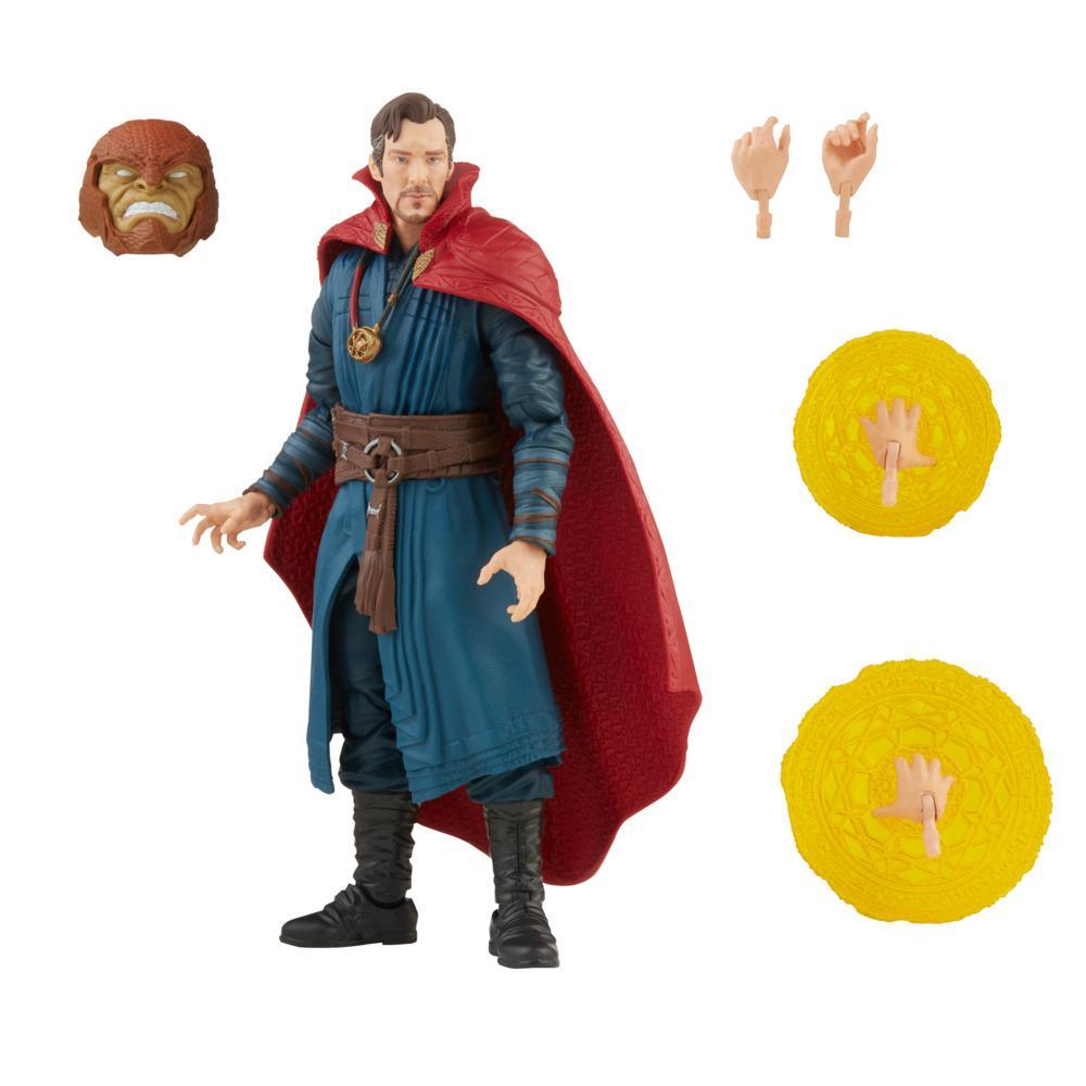 Marvel Legends Series Doctor Strange 6-inch Collectible Action Figure Toy and 2 Accessories and 1  Build-A-Figure Part(s)