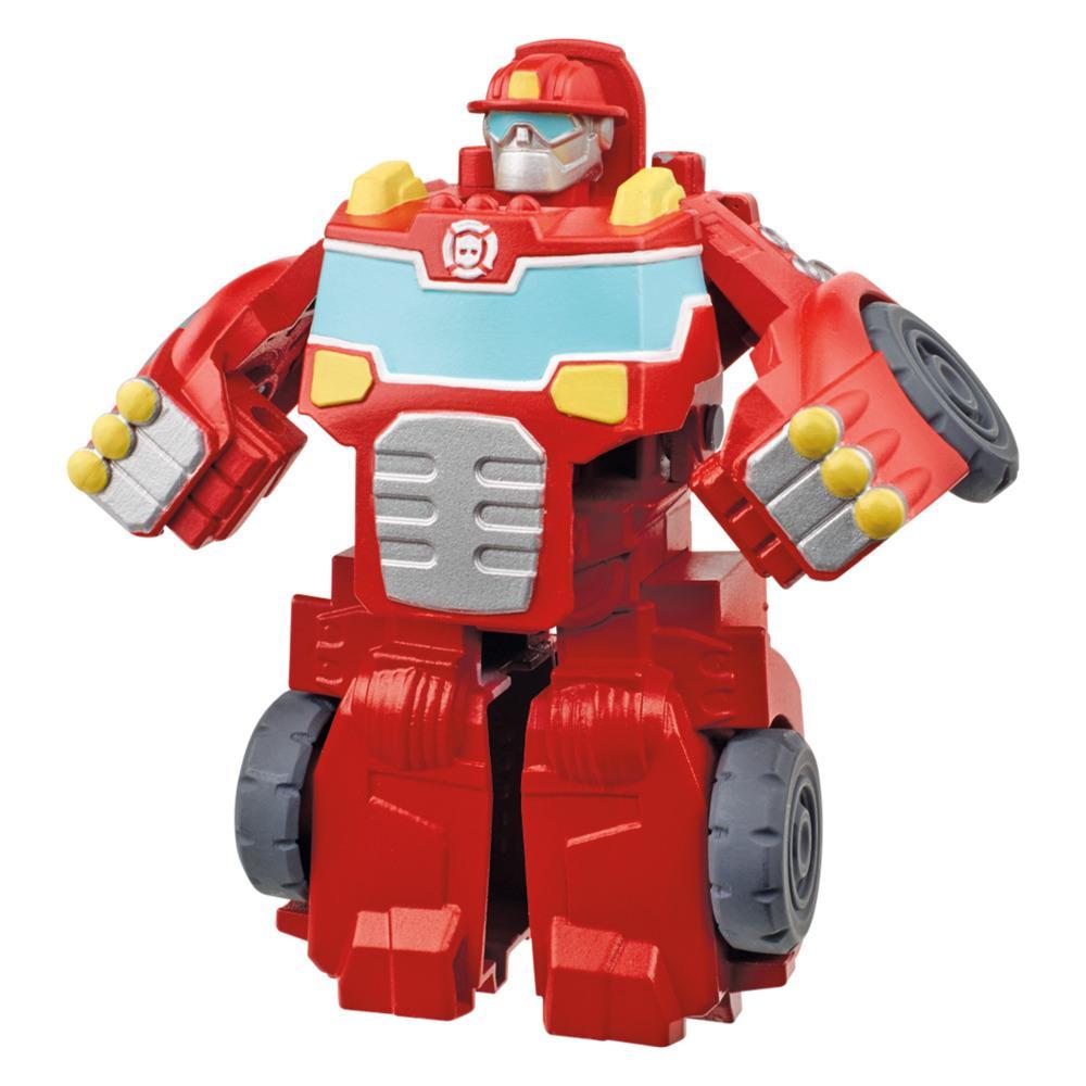Transformers Rescue Bots Academy Classic Heroes Team Heatwave the Fire-Bot Converting Toy, 4.5-Inch Figure, Kids Ages 3 and Up