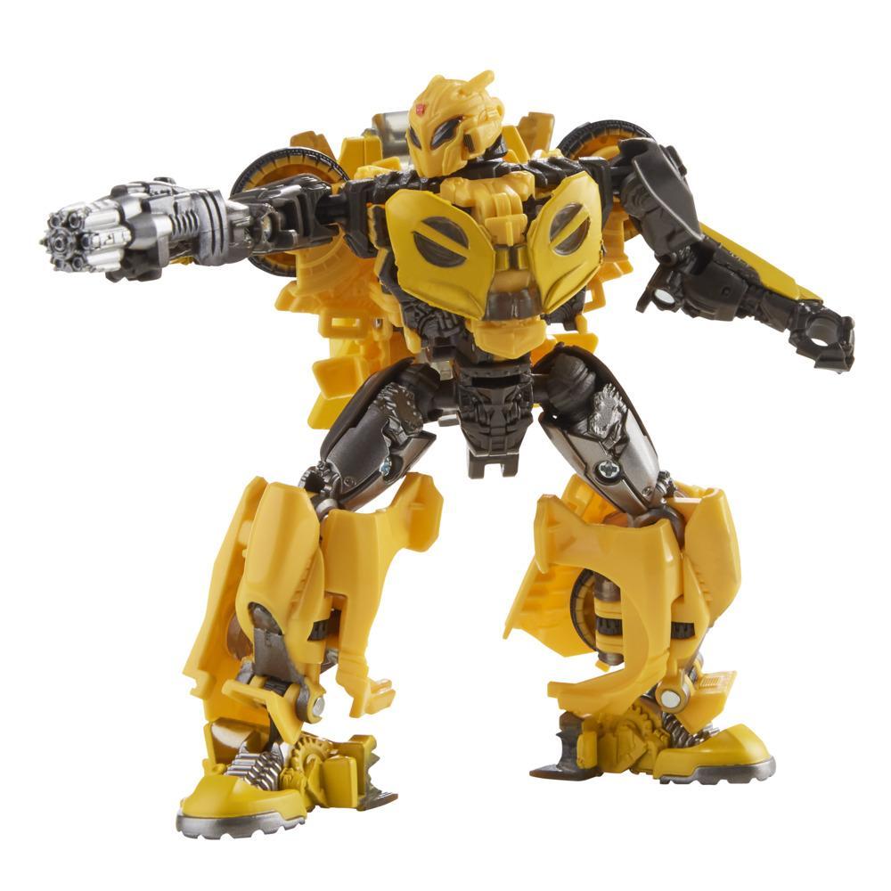 Transformers Toys Studio Series 70 Deluxe Transformers: Bumblebee B-127 Action Figure, 8 and Up, 4.5-inch