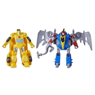 Transformers Bumblebee Cyberverse Adventures Dinobots Unite Dino Combiners Bumbleswoop Figures, Ages 6 and Up, 4.5-inch Product