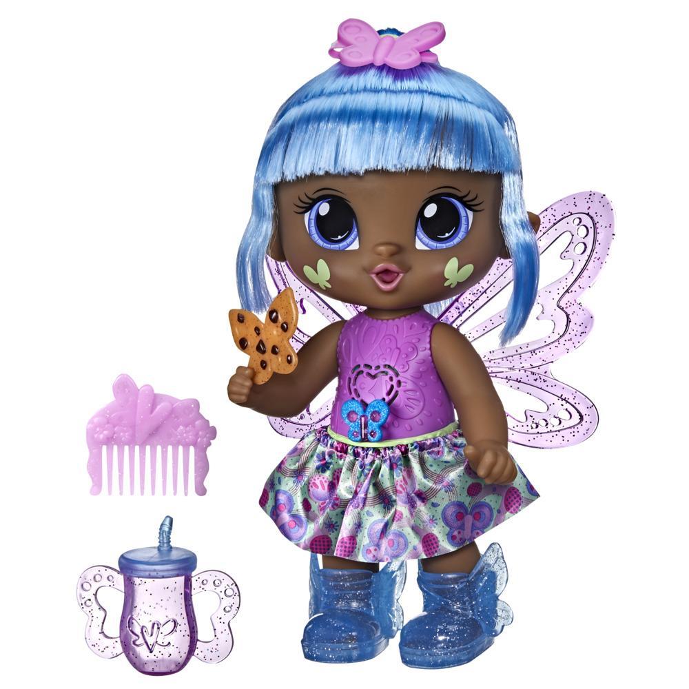 Baby Alive GloPixies Doll, Gigi Glimmer, Glowing Pixie Toy for Kids Ages 3 and Up, Interactive 10.5-inch Doll