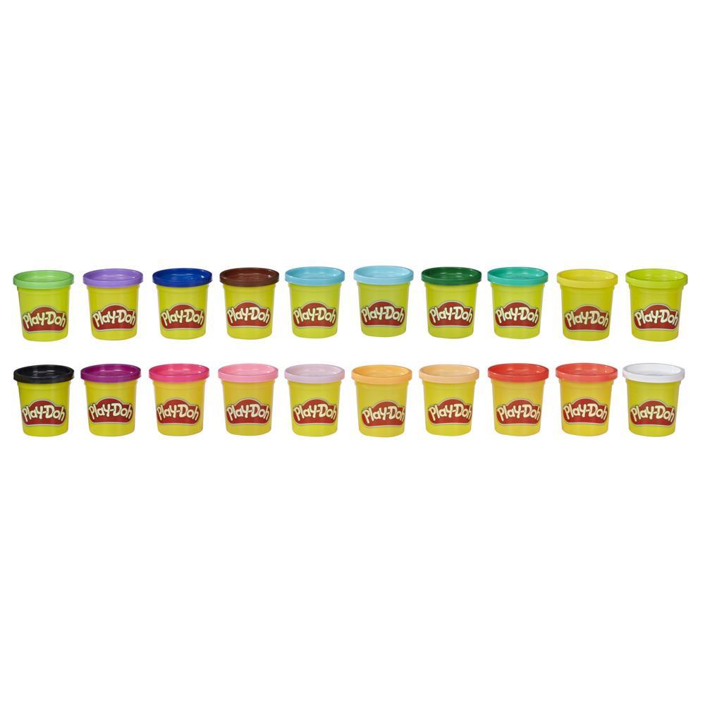 Play-Doh Modeling Compound 40-Pack of 20 Assorted Colors, 3-Ounce Cans, Non-Toxic