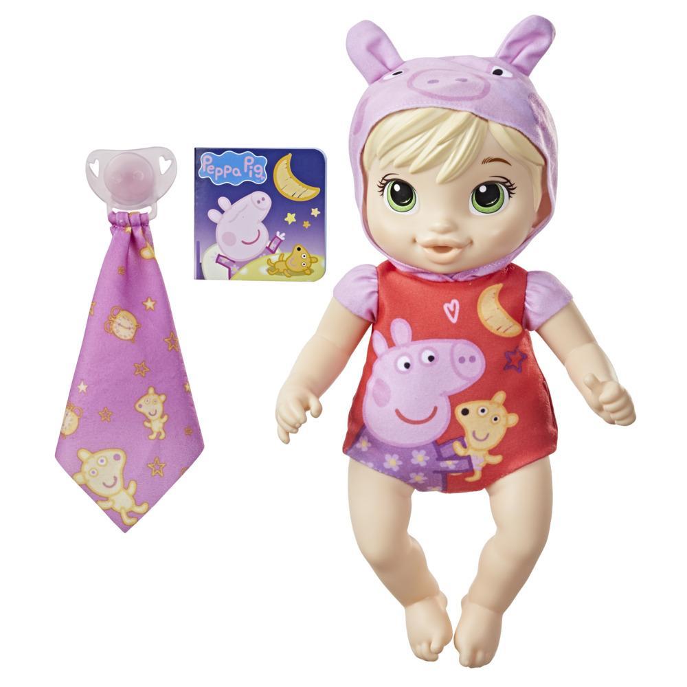 Baby Alive Goodnight Peppa Doll, Peppa Pig Toy, First Baby Doll, Soft Body, Kids Ages 2 Years and Up, Blonde Hair
