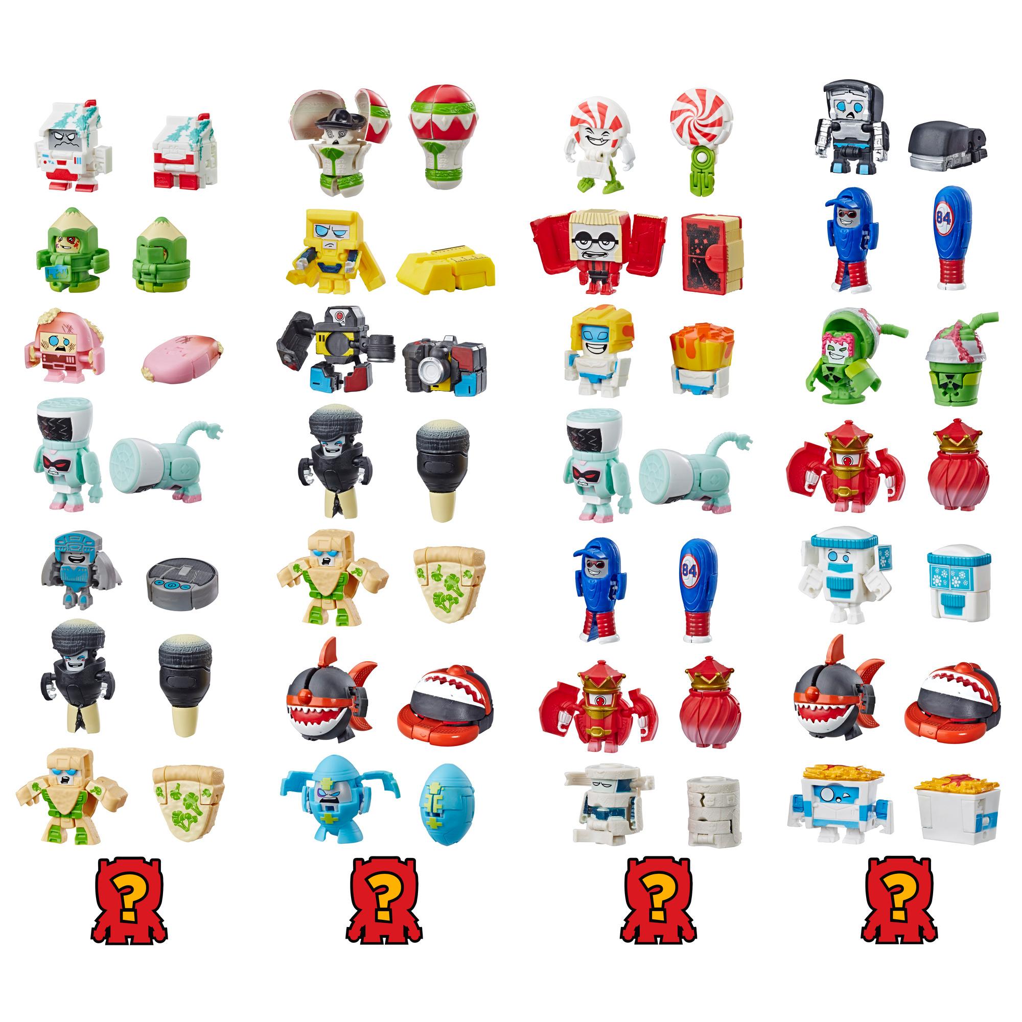 Transformers Toys BotBots Series 2 Swag Stylers 8-Pack – Mystery 2-In-1 Collectible Figures! Kids Ages 5 and Up (Styles and Colors May Vary) by Hasbro