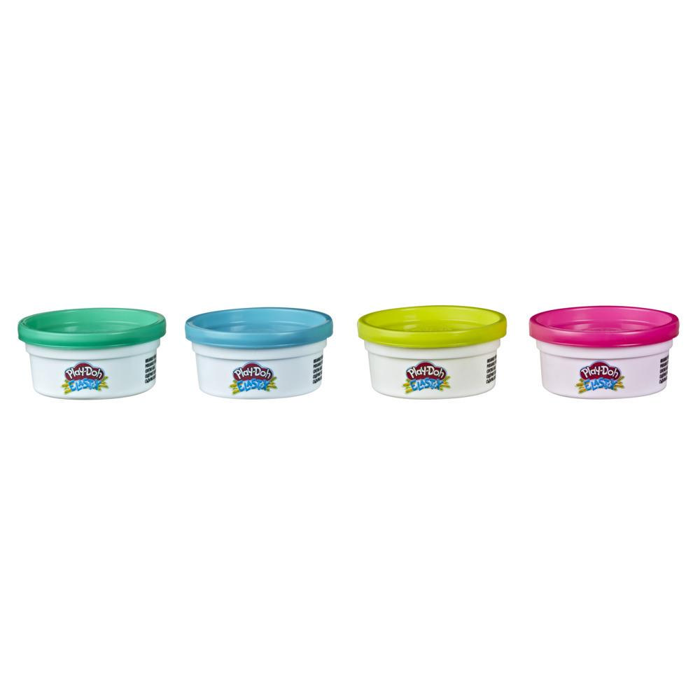Play-Doh Elastix Compound 4-Pack of Bright Colors