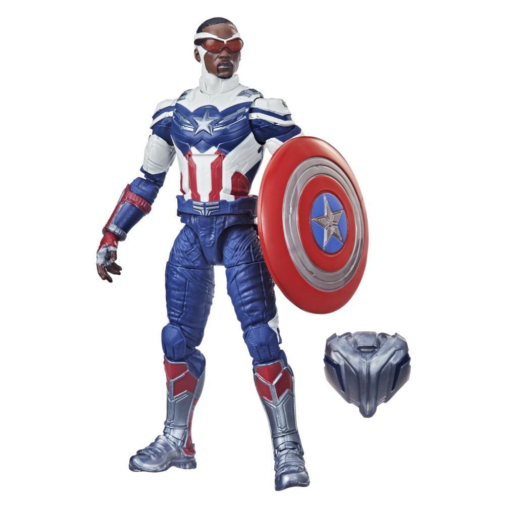 Hasbro Marvel Legends Series Avengers 6-inch Action Figure Toy Captain America And 4 Accessories, For Kids Age 4 And Up