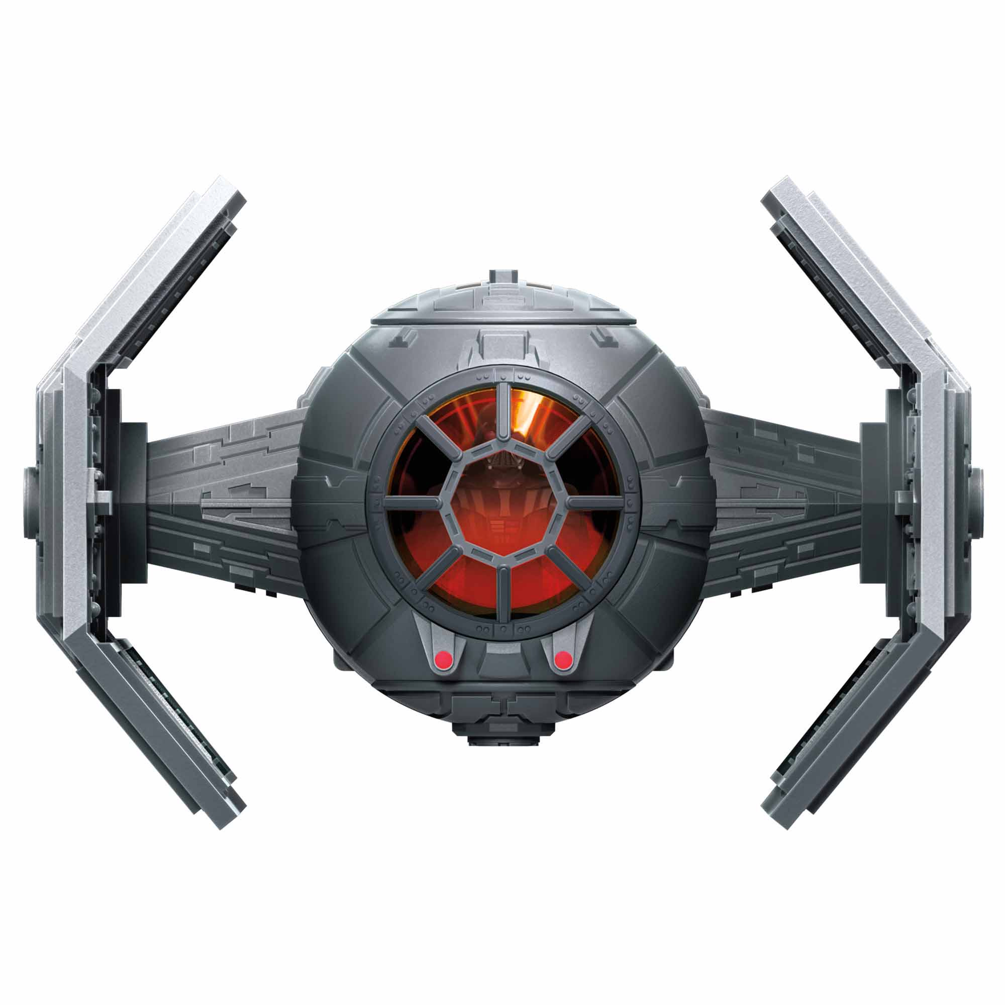 Star Wars Mission Fleet Stellar Class Darth Vader TIE Advanced 2.5-Inch-Scale Figure and Vehicle, for Kids Ages 4 and Up
