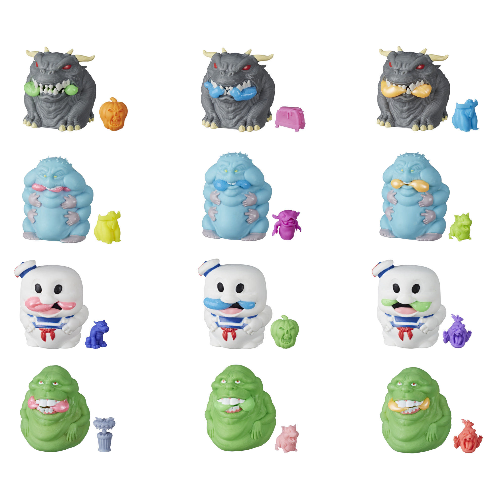 Ghostbusters Ecto-Plasm Ghost Gushers Squeezable Figures with Ecto-Plasm and Mystery Mini Figures Inside