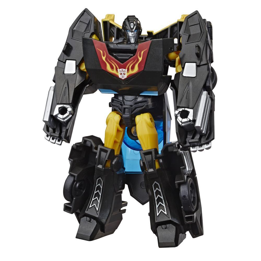Transformers Bumblebee Cyberverse Adventures Warrior Class Stealth Force Hot Rod Action Figure, 5.4-inch