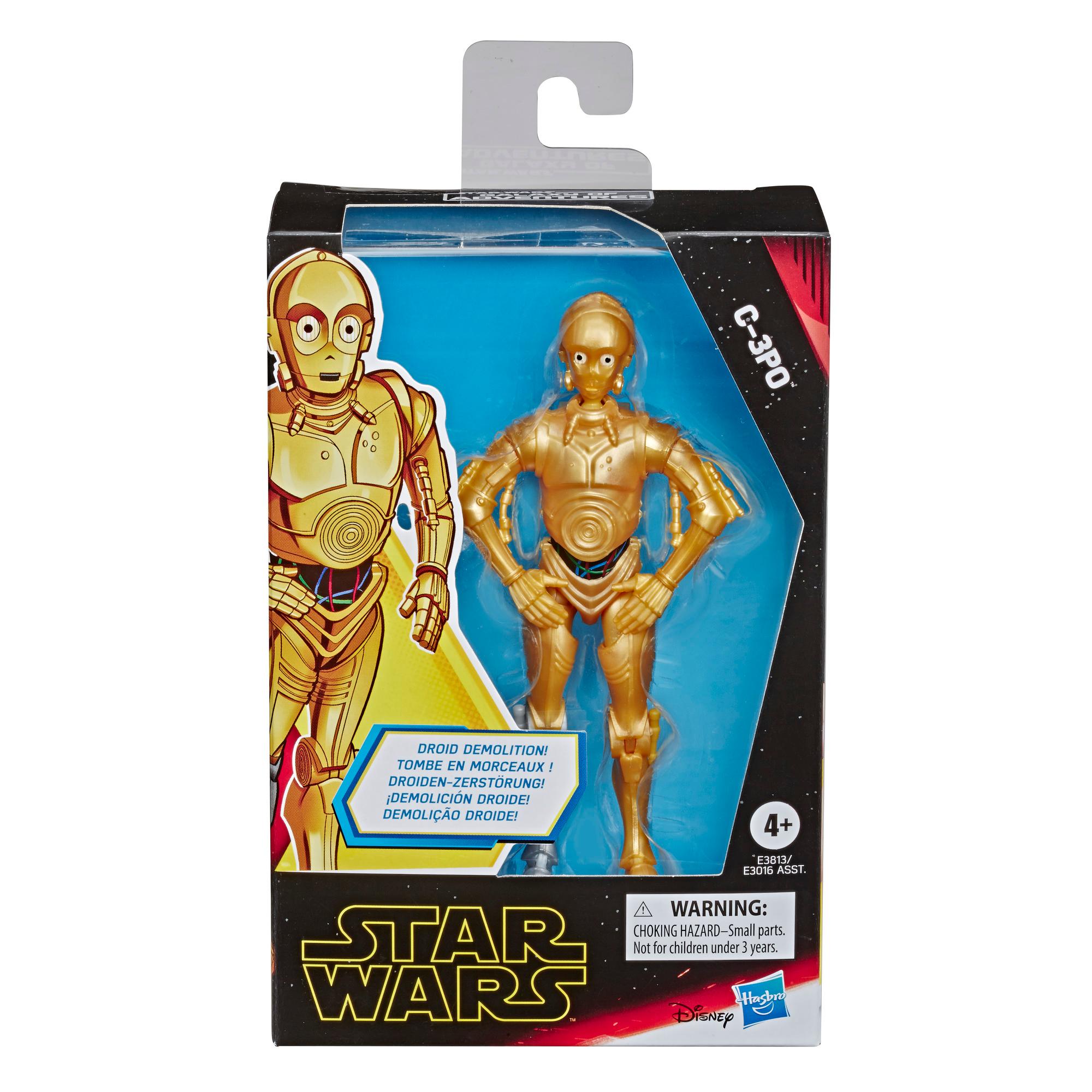 Star Wars Galaxy of Adventures C-3PO Toy Action Figure | Star Wars