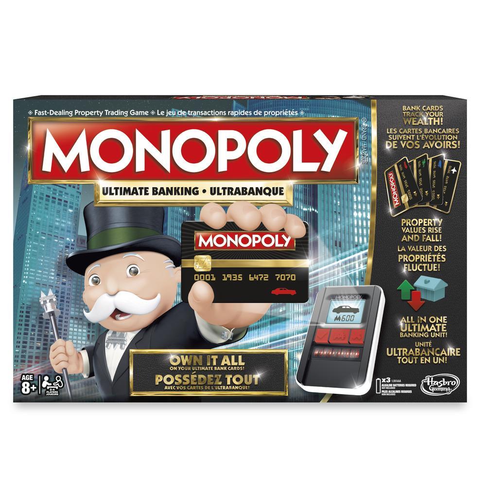 B6677 for sale online Hasbro Monopoly Ultimate Banking Board Game 