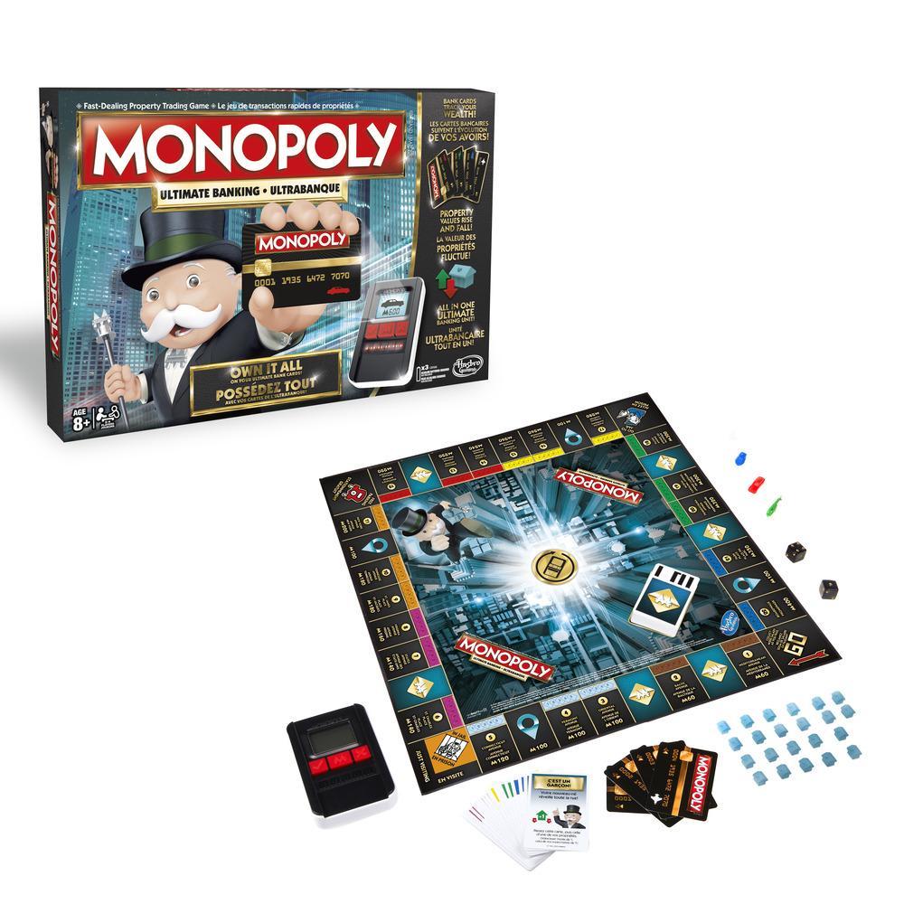 Monopoly 64-Token Pack Monopoly Banking Ultra Hasbro B6677100 Familienspiel Familienspiel