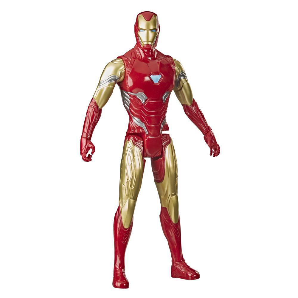 Marvel Avengers Titan Hero Series Collectible 12-Inch Iron Man Action Figure, Toy For Ages 4 and Up