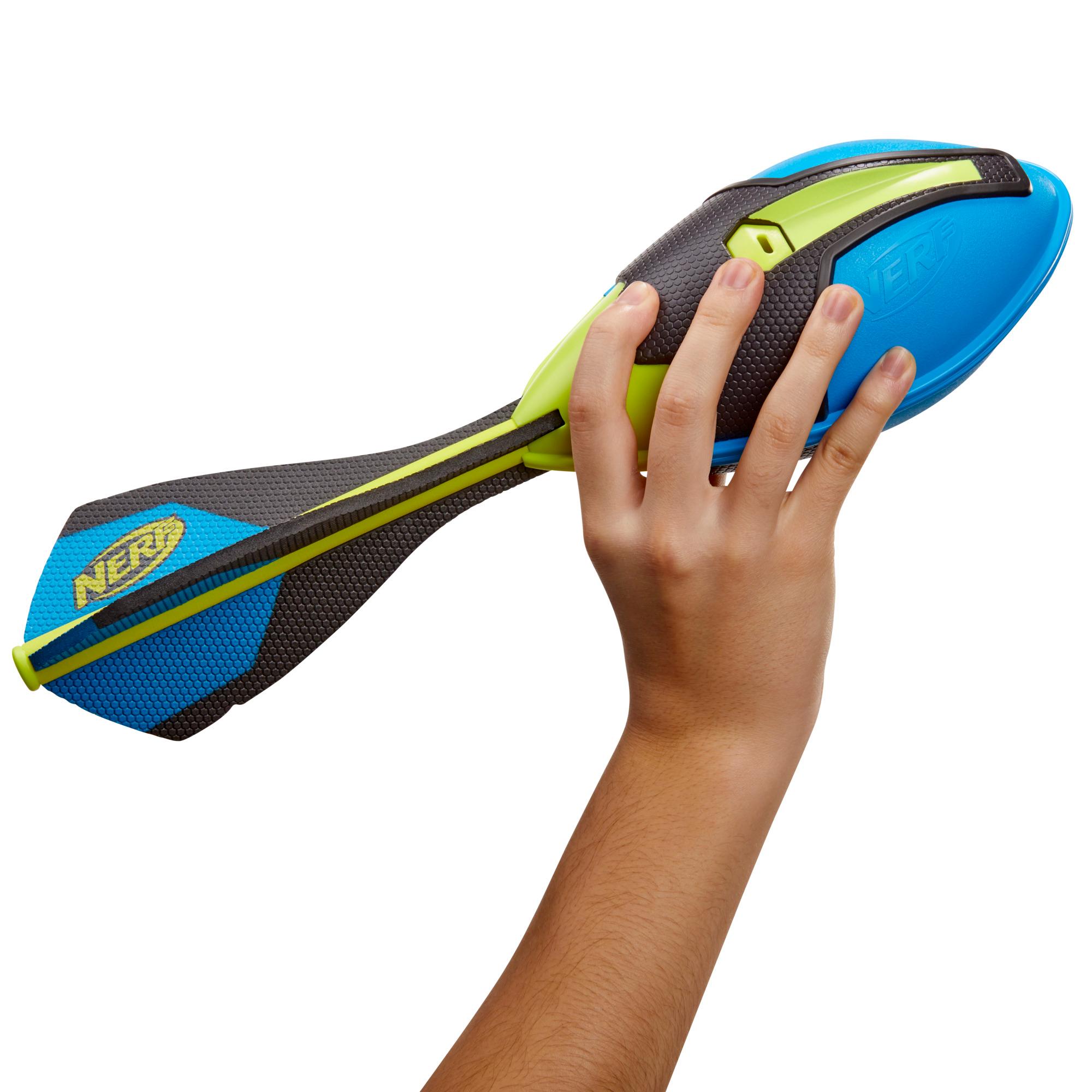 Nerf Vortex Ultra Grip Football, Designed for Easy Catching, Howling Whistle Sound, Distance-Optimizing Tail