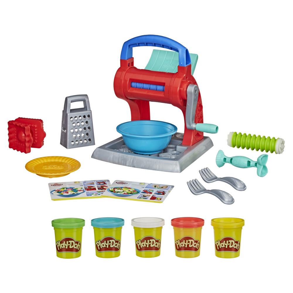 Play-Doh Kitchen Creations Noodle Party Playset with 5 Non-Toxic Play-Doh Colors