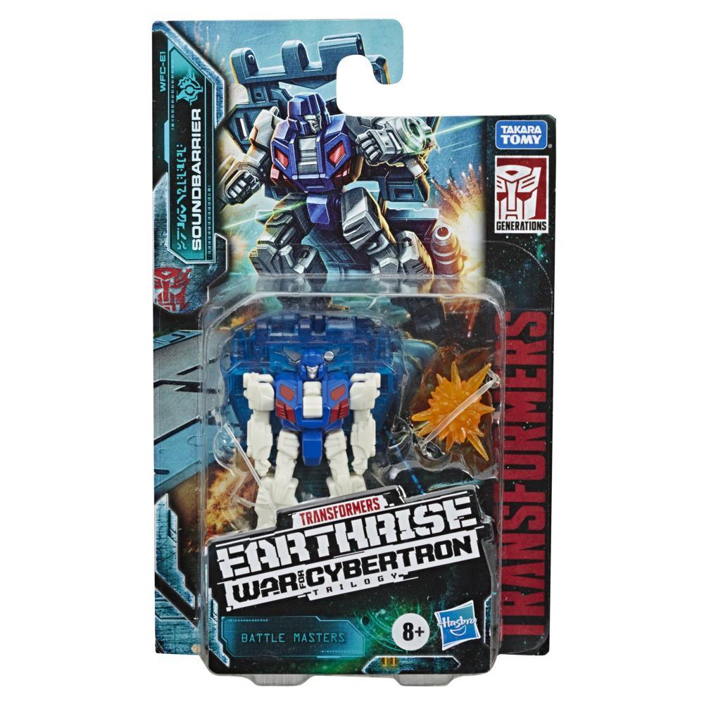 Transformers Toys Generations War for Cybertron: Earthrise Battle Masters WFC-E1 Soundbarrier, 1.5-inch