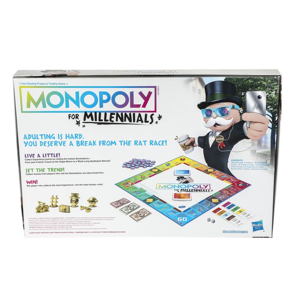 Hasbro Monopoly for Millennials Board Game for sale online