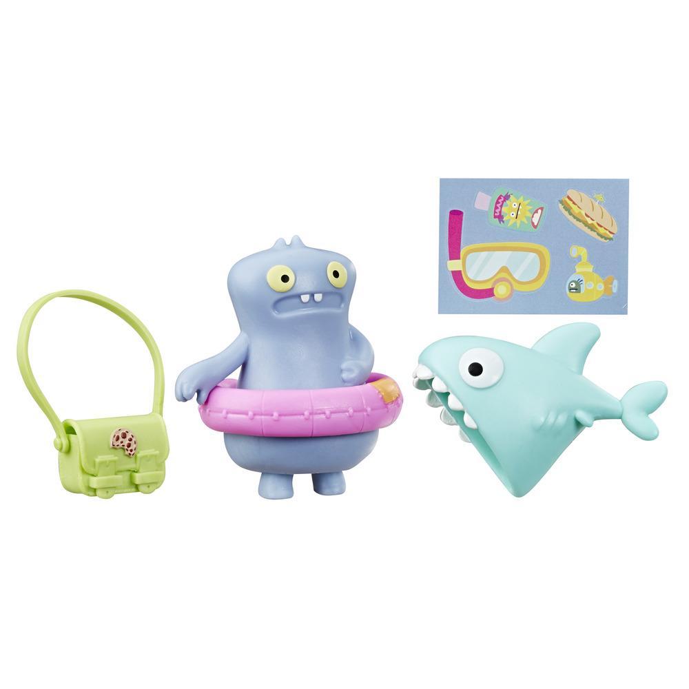 UglyDolls Surprise Disguise Beach Bum Babo Toy and Accessories, Inspired by UglyDolls Movie