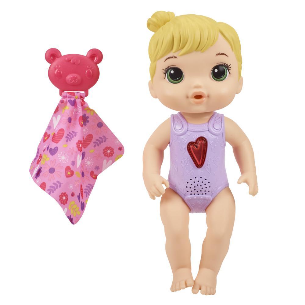 Baby Alive Happy Heartbeats Baby Doll, Responds to Play 10+ Sounds, Blinking Heart, Toy for Kids Ages 3 Years Old and Up