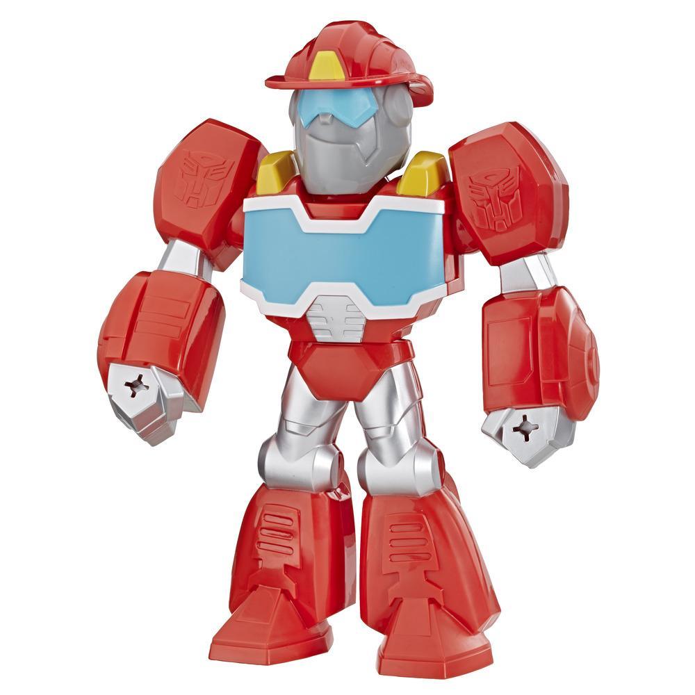 Playskool Heroes Transformers Rescue Bots Academy Mega Mighties Heatwave the Fire-Bot 10-Inch Robot Action Figure
