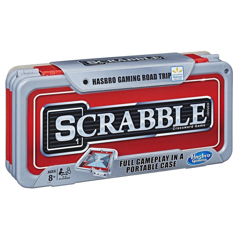 Hasbro Gaming Road Trip Series Scrabble Travel Portable New Factory Sealed! 