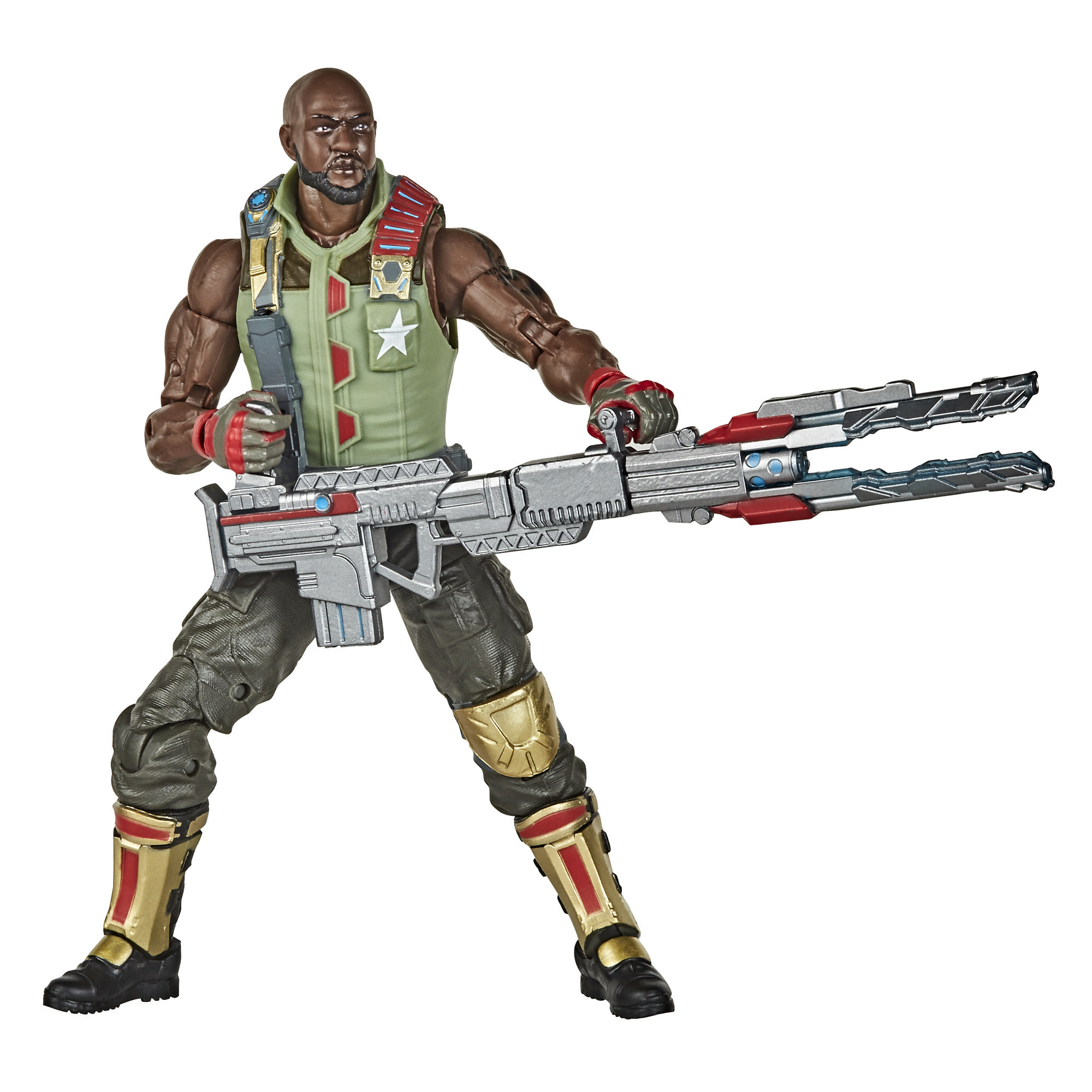 G.I. Joe Classified Series Roadblock Action Figure 01 Collectible Toy with Multiple Accessories