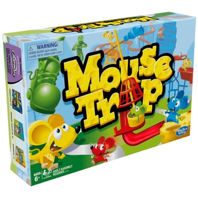  Hasbro Gaming Mouse Trap Kids Board Game, Family Board Games  for Kids, Kids Games for 2-4 Players, Family Games, Kids Gifts, Ages 6 and  Up ( Exclusive) : Toys & Games