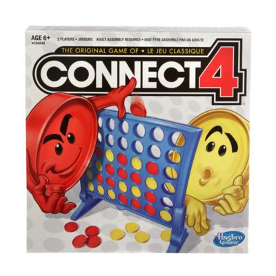CONNECT 4 CARD GAME THE CLASSIC 4 IN A ROW GAME A FAST FUN CARD GAME HASBRO NEW 