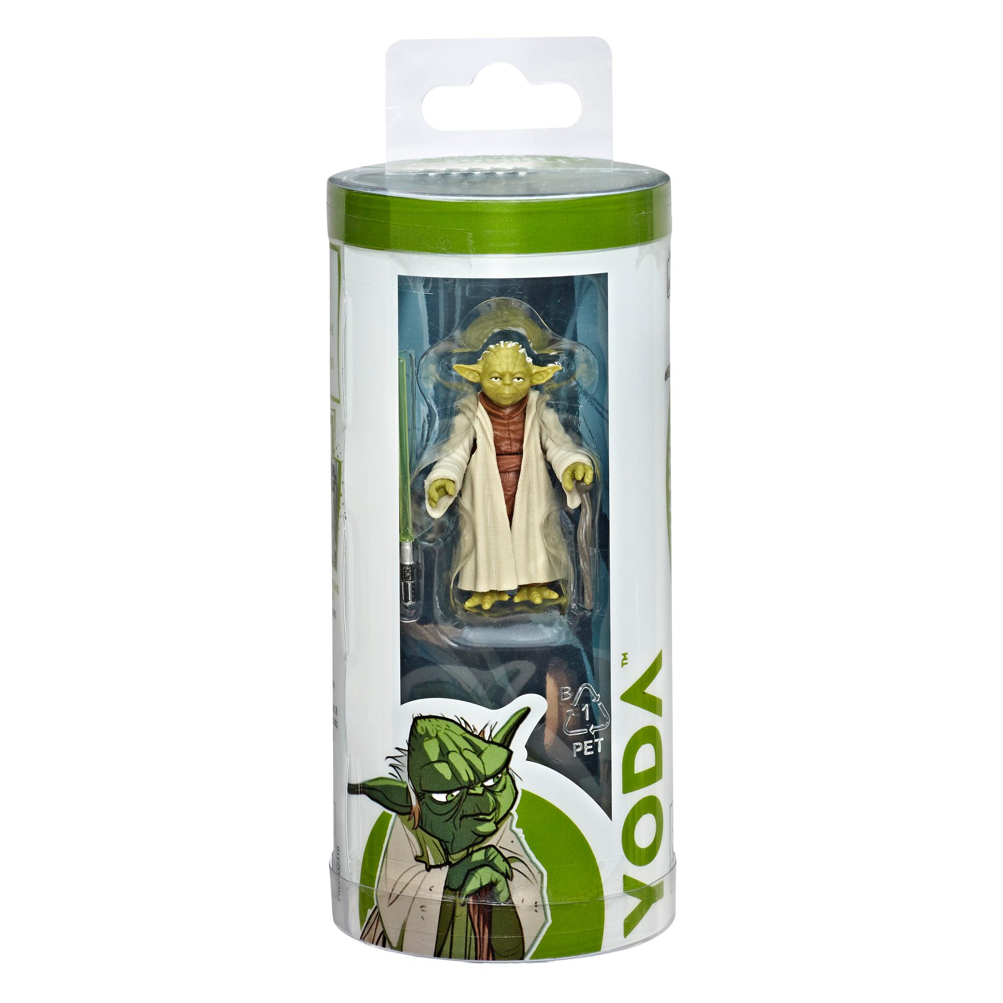 Star Wars Galaxy of Adventures Yoda Figure and Mini Comic