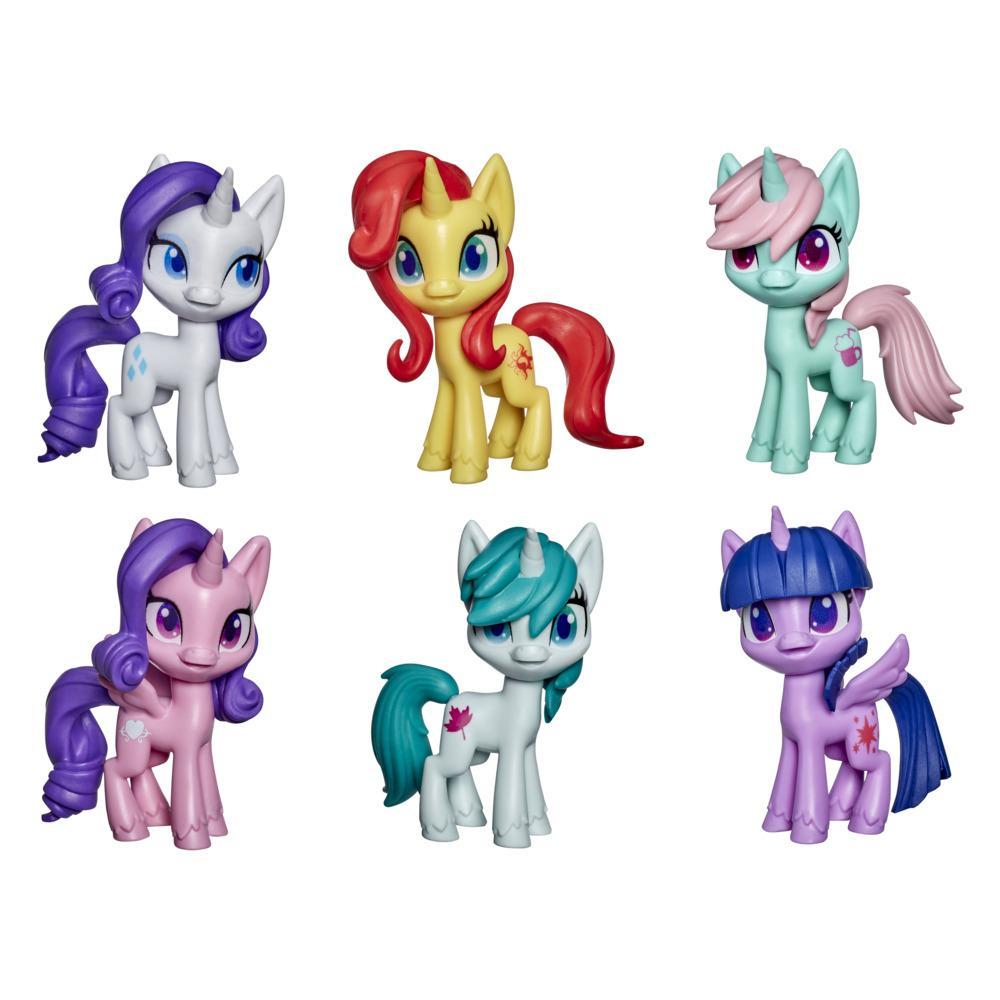 My Little Pony 3-Inch Pony Friend Figures, Toys for Kids Ages 3 Years Old and Up