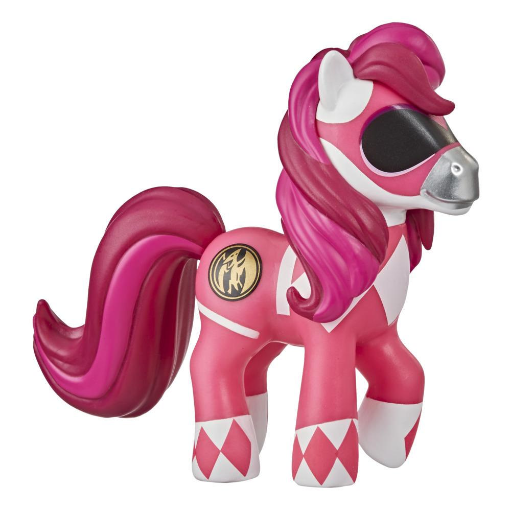 My Little Pony x Power Rangers Crossover Collection Morphin Pink Pony -- Power Rangers-Inspired Collectible Pony Figure