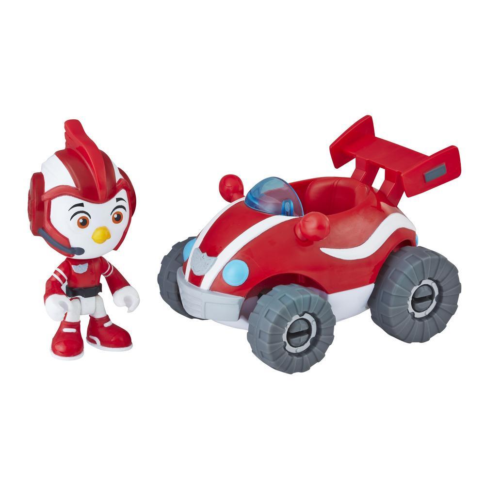 Top Wing Rod figure and vehicle
