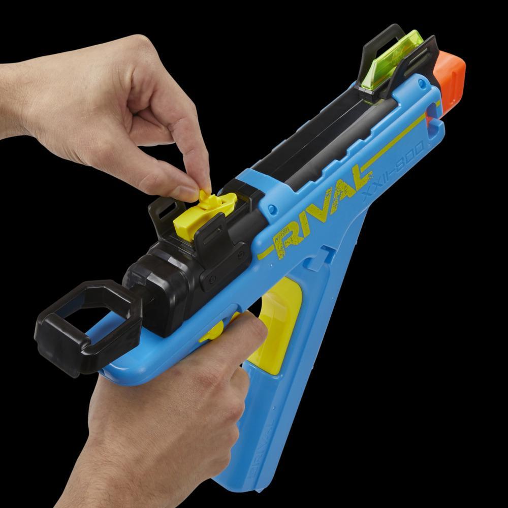 Nerf Rival Vision XXII-800 Blaster, Most Accurate Nerf Rival System, Adjustable Sight, 8 Nerf Rival Accu-Rounds