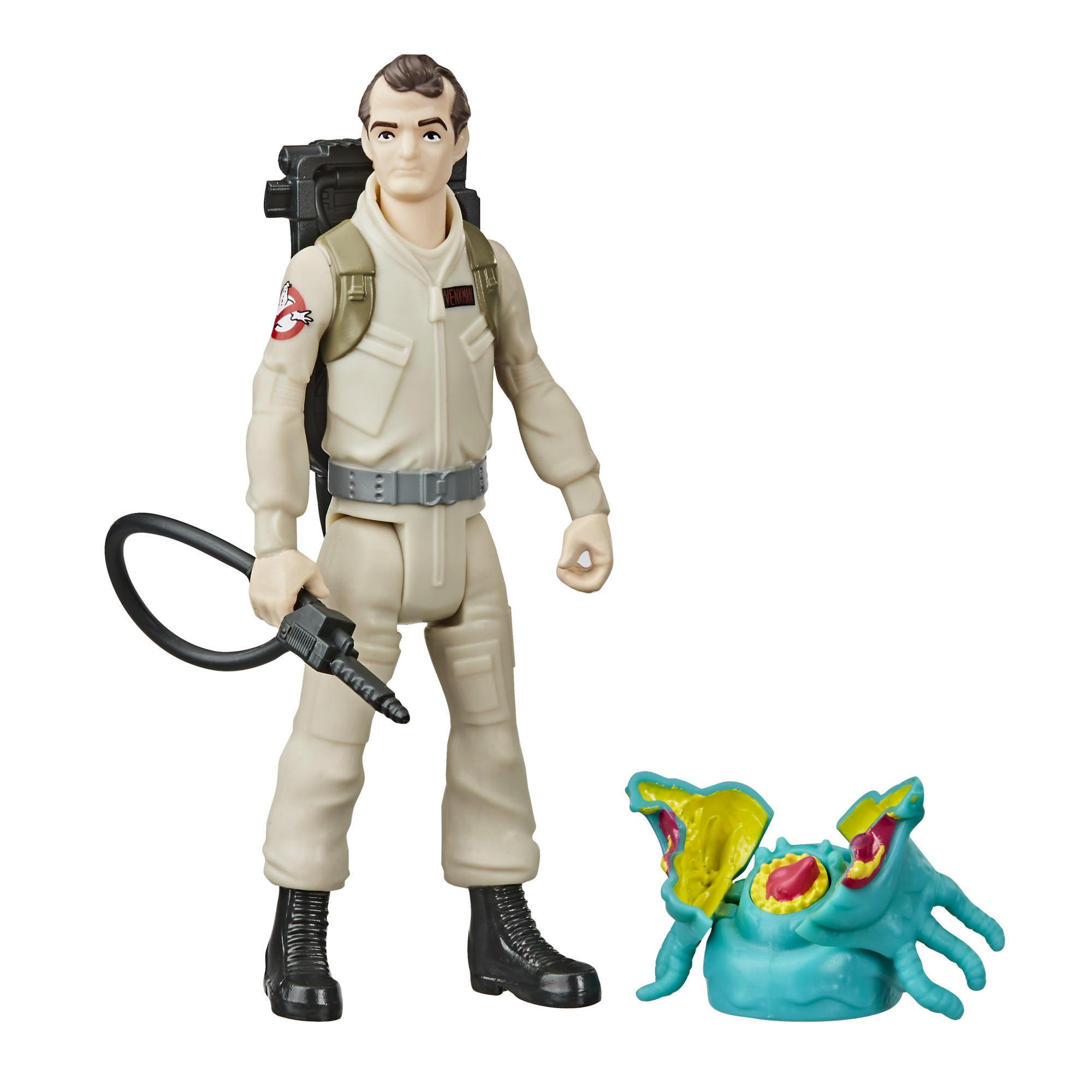 Ghostbusters Fright Features Peter Venkman Figure with Interactive Ghost Figure and Accessory for Kids Ages 4 and Up