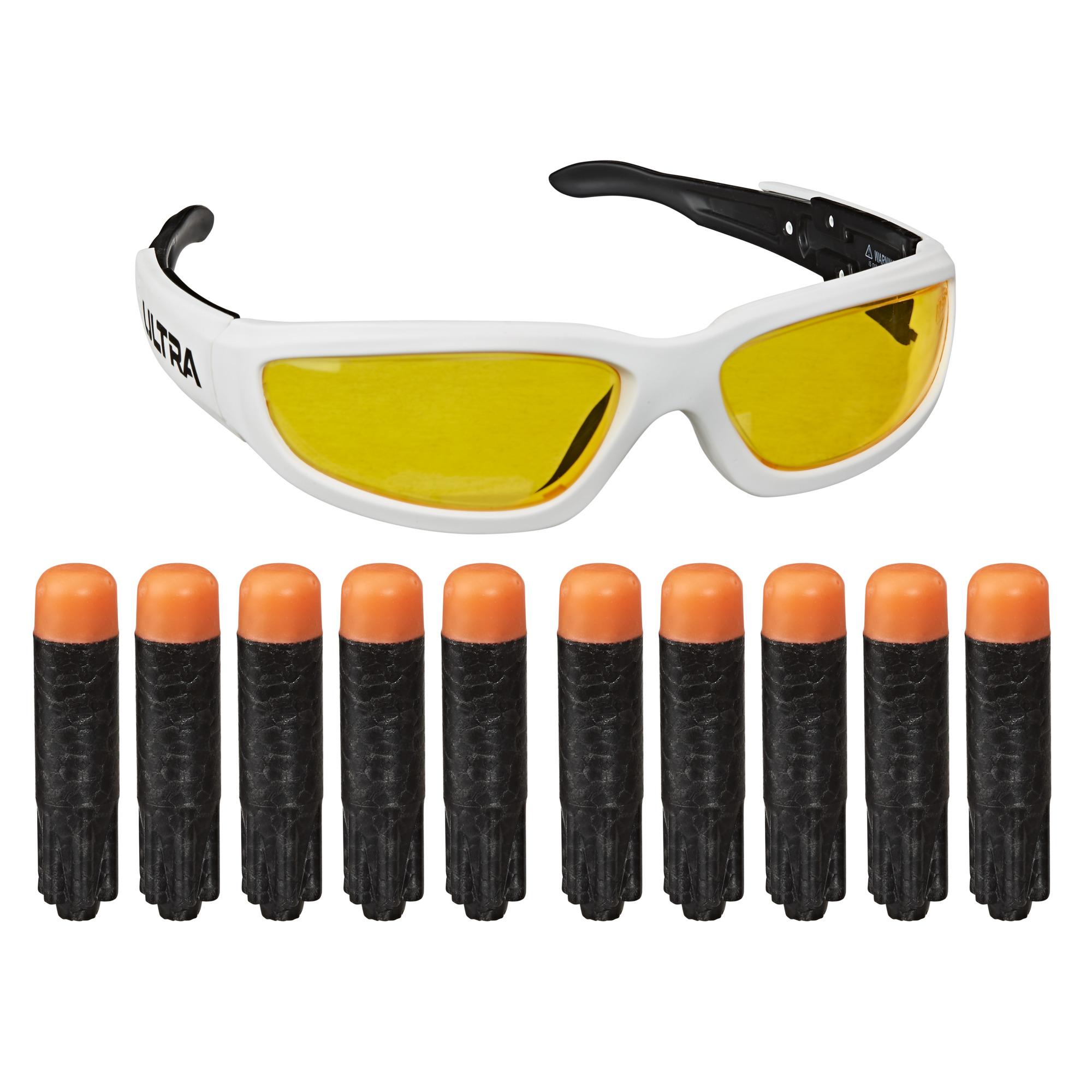 Nerf Ultra Vision Gear and 10 Nerf Ultra Darts -- Darts Compatible Only with Nerf Ultra Blasters