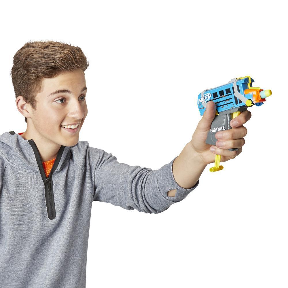 NERF Fortnite Micro Shots Battle Bus Toy Gun 2 Darts for sale online 