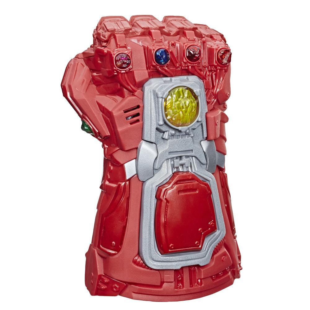 Marvel Avengers: Endgame Red Infinity Gauntlet Electronic Fist Roleplay Toy with Lights and Sounds for Kids Ages 5 and Up