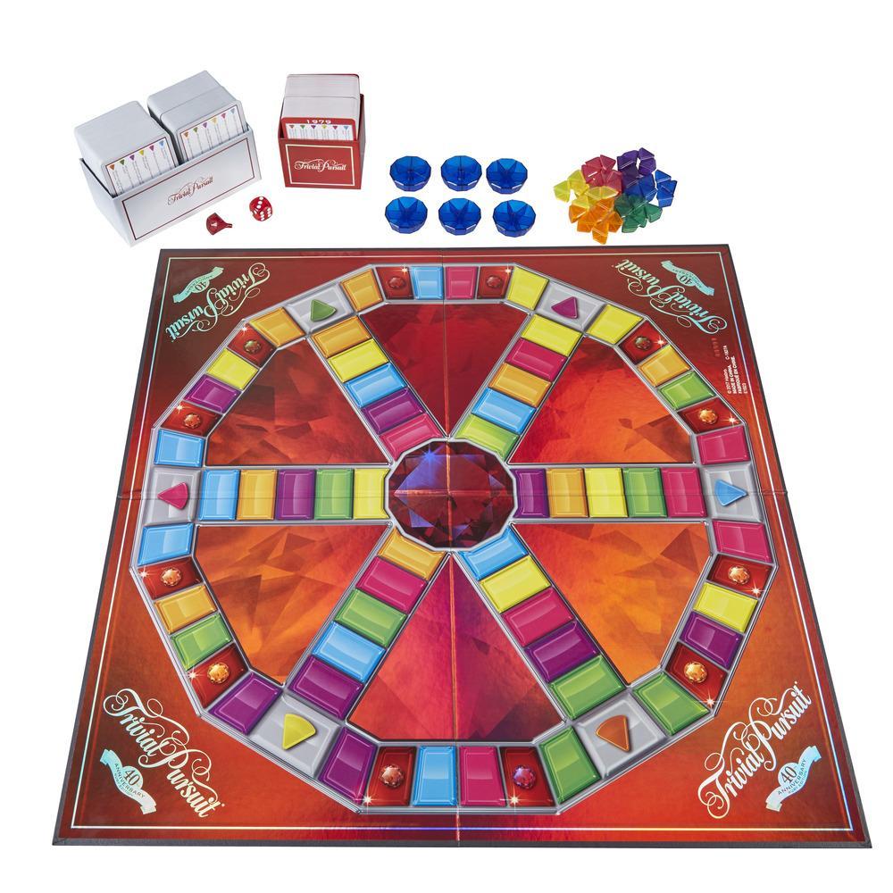 Trivial Pursuit 40th Anniversary Ruby Edition 